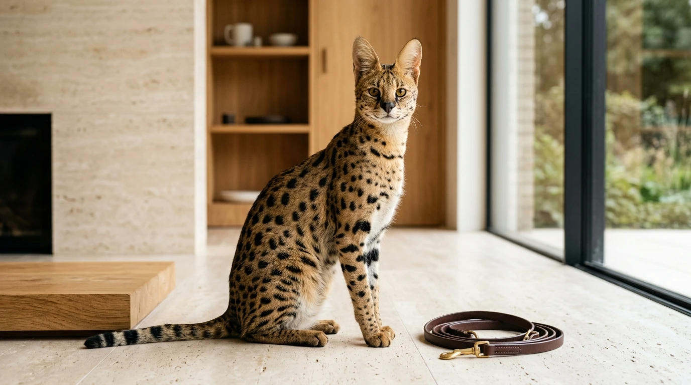 Cómo Entrenar a un Gato Savannah: Guía Etológica de Clicker, Paseos con Arnés, Cobro (Fetch) y Trucos Cognitivos
