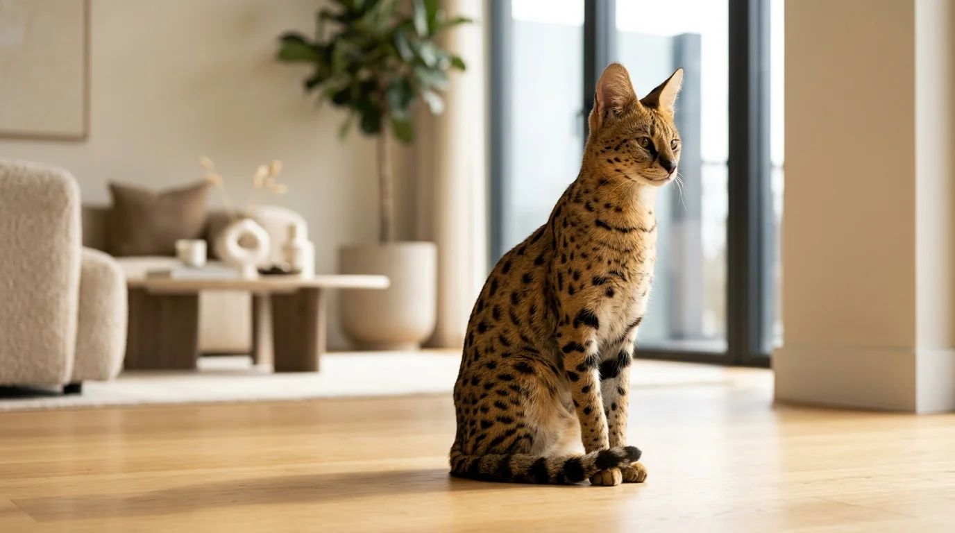 Gato Savannah con Niños: ¿Es Seguro para Familias? Guía Etológica de Convivencia, Generaciones Aptas y Pautas de Socialización