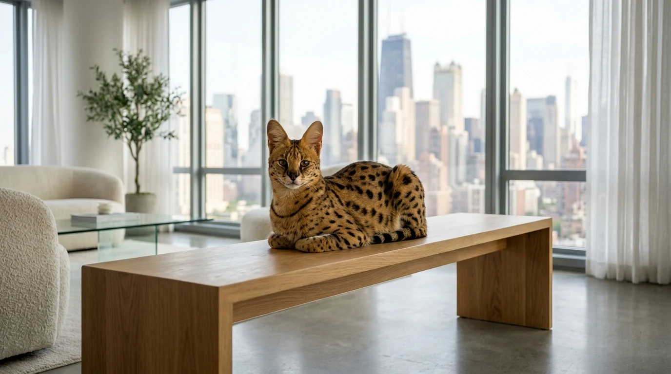 ¿Puede un Gato Savannah Quedarse Solo en Casa? Guía de Ansiedad por Separación, Horas Límite por Generación (F1 a F5 SBT) y Protocolo Anti-Estrés