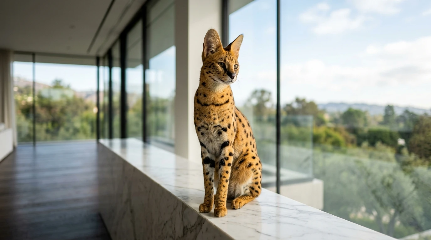 Gato Savannah vs. Gato Bengalí: Comparativa Genética, Diferencias de Tamaño, Temperamento, Precio y Cuál Elegir