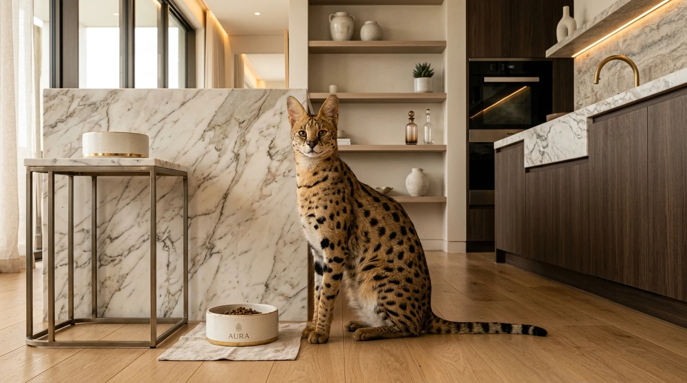 ¿Qué Come un Gato Savannah? Guía Completa de Alimentación, Cantidades Diarias por Generación (F1 a F5 SBT) y Menú Semanal