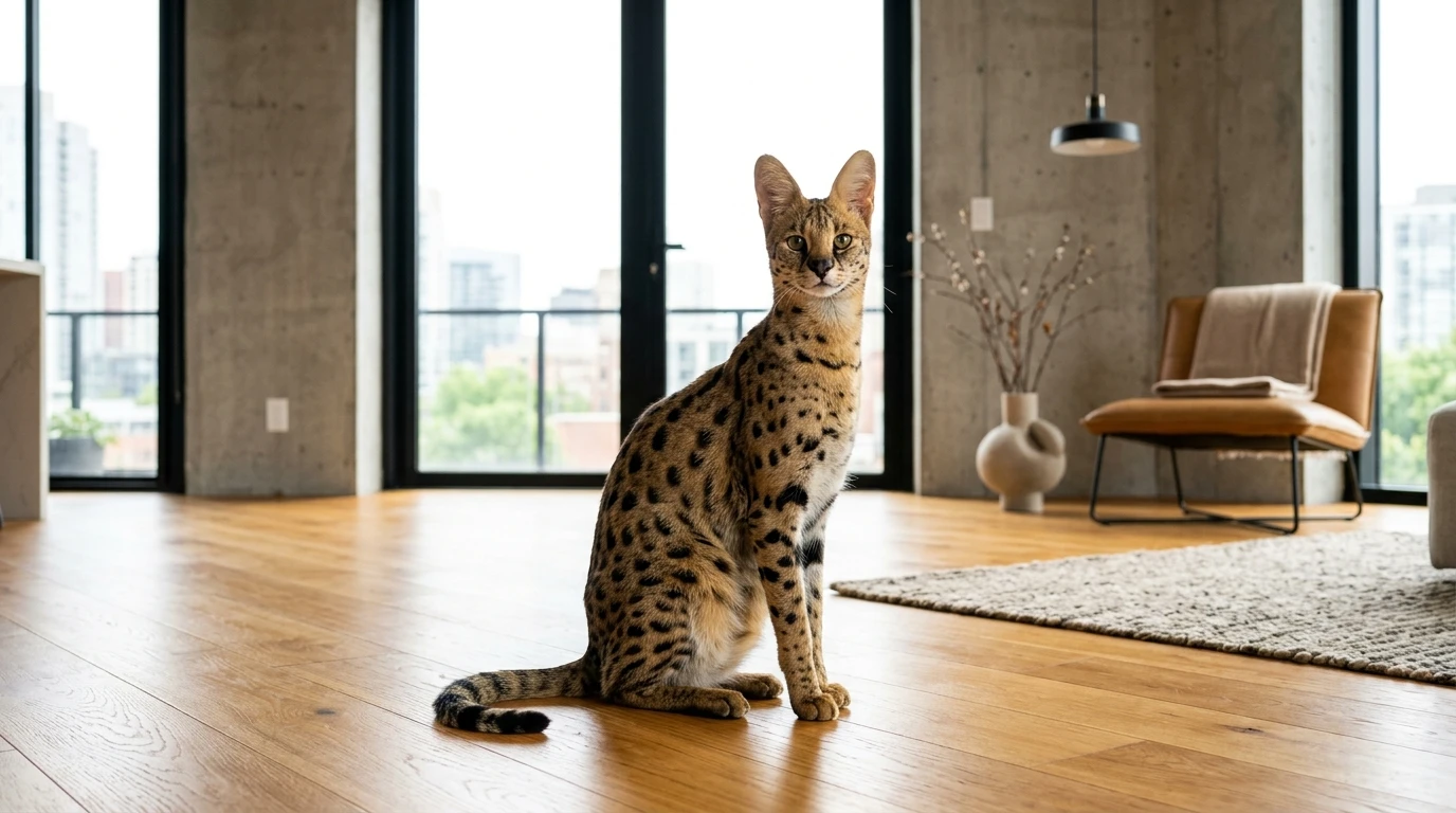 Vocalizaciones del Gato Savannah: El Snake Hiss (Bufido de Serpiente), Chirridos y Lenguaje Felino Exótico