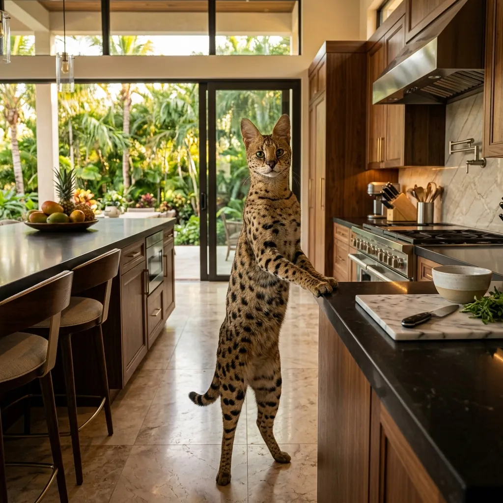 Gato Savannah Exótico en Cuba